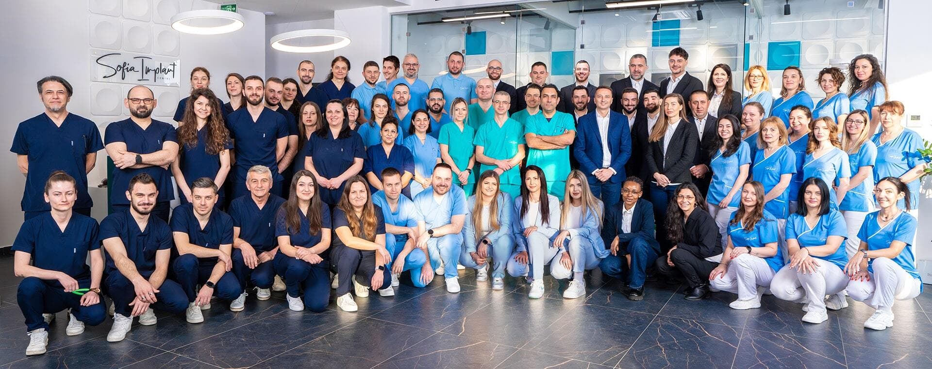 Modern treatment room at the Sofia Implant Centre in Bulgaria